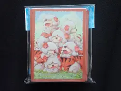 HISUIAN GROWLITHE POKEMON CENTER JAPANESE CARD GAME SLEEVES 64 - NEW SEALED - Image 2