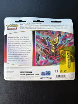 Pokemon TCG Lost Origin 3 Booster Blister Pack Regigigas Promo Card New Sealed - Image 2