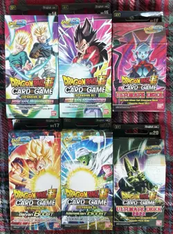 Dragon Ball Super Card Game Expansion Sets and Ultimate Decks New Sealed - Image 1