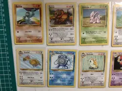 Kadabra Base Set 2 + 9 Card Lot - Vintage WOTC Pokemon - LP/NM Condition - Image 2
