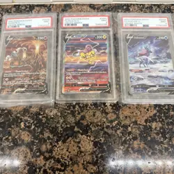 Entei V, Raikou V , Suicune V Psa 9; GG36, GG41, GG38 Crown Zenith Pokemon Card - Image 1
