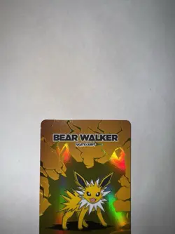 Pokemon Center Bear Walker 2025 JOLTEON Card (513/900) (CARD ONLY) - Image 3