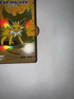 Pokemon Center Bear Walker 2025 JOLTEON Card (513/900) (CARD ONLY) - Image 5