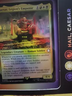 : The Gathering Fallout Commander Deck - Hail, Caesar (100-Card Deck, 2-Card ... - Image 2