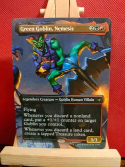 Green Goblin, Nemesis (Borderless) - Marvel's Spider-Man Commander - NM - MTG - Image 1