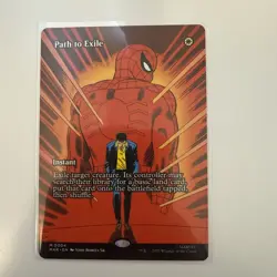 Magic the Gathering Marvel's Spider-Man Path to Exile - Borderless NM non foil🔥 - Image 1