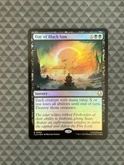 MTG Day of Black Sun #0094 Foil Rare Avatar: The Last Airbender (TLA) - Image 1