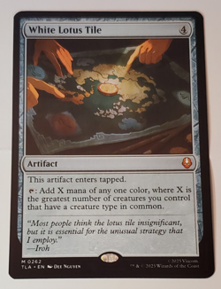 White Lotus Tile 0262 TLA NM/MT [Avatar the Last Airbender:MTG] - Image 1