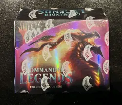 Magic The Gathering MTG - Commander Legends Collector Booster Box Factory Sealed - Image 1