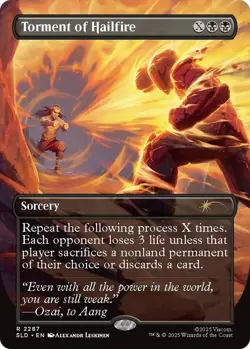 MTG Torment of Hailfire (Regular) (2287) | NM | Secret Lair Avatar {SLD} - Image 1