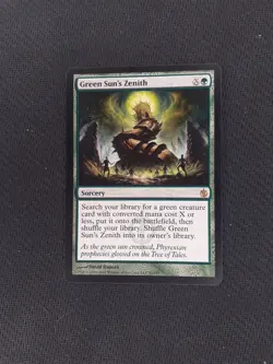 MTG Green Sun's Zenith Mirrodin Beseiged Non-Foil NM - Image 1