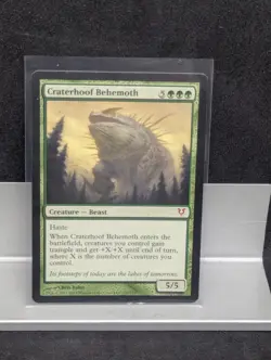 Craterhoof Behemoth X1 LP Avacyn Restored MTG - Image 1