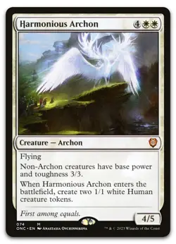 Harmonious Archon #74 (NM) Phyrexia All Will Be One ONC Magic MTG - Image 1