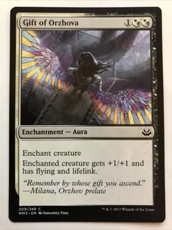 MTG Modern Masters 2017 Gift of Orzhova 209/249 LP - Image 1