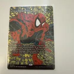 Arachnogenesis M 0013 Mythic Borderless - Magic MTG Marvel's Spiderman🔥 - Image 1