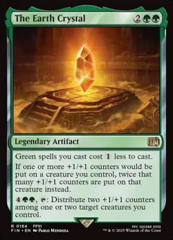 1x - The Earth Crystal - #184 - Final Fantasy - NM MTG - Image 1
