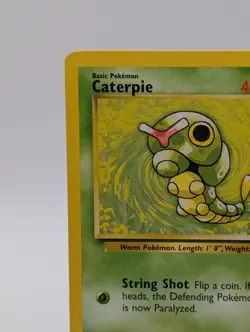 1999 Pokemon Caterpie 045/102 Base Set Regular - Image 2
