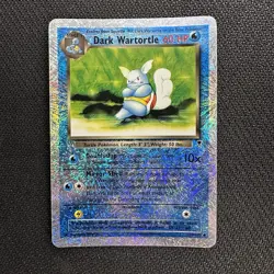 Pokemon TCG Dark Wartortle 39/110 Legendary Collection Reverse Holo LP-/MP - Image 1