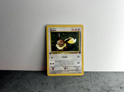 Pokemon Eevee Regular 1st Edition Common 55/82 Team Rocket MP/HP - Image 1