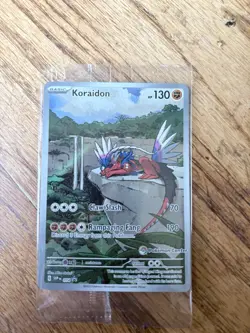 KORAIDON PROMO SEALED SCARLET AND VIOLET BASE POKEMON CENTER - Image 1