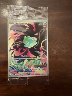 Pokemon TCG ‘Bulbasaur 133/132’ Mega Evolution Stamped Promo SEALED English - Image 1