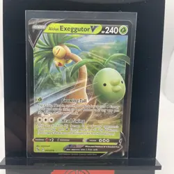 Pokemon TCG Alolan Exeggutor V Pokemon Go 005/078 Holo Ultra Rare - Image 1