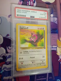 Pokemon Jigglypuff Jungle Set 1999 #54 PSA 10 Low Pop - Image 4