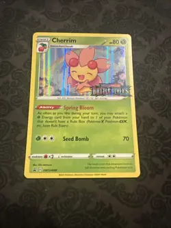 Cherrim SWSH088 - SWSH: Battle Styles Pre-Release Holo Promo - Pokemon TCG - Image 1