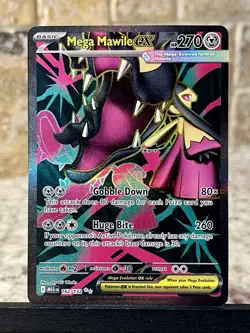 Pokemon TCG ~ Mega Mawile EX Full Alt Art Ultra Rare Mega Evolutions 162/132 NIM - Image 3