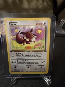 1999 Pokemon 1st Edition Jungle Eevee | Pack Fresh - Image 1