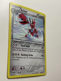 Scizor 94/149 BW Boundaries Crossed Pokemon Holo Foil Near Mint - Image 2