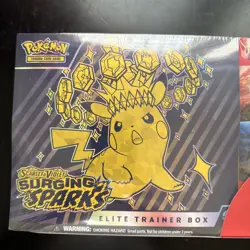 Pokemon Surging Sparks Booster Elite Trainer Box 2-pack- Rare Sealed - Image 2