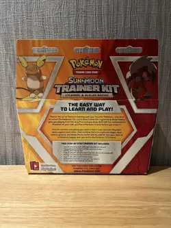 Pokemon TCG Sun and Moon Trainer Kit Lycanroc and Alolan Raichu - New & Sealed - Image 2
