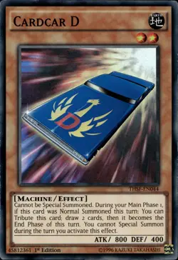 Cardcar D - Super Rare 1st Edition THSF-EN044 - LP - YuGiOh - Image 1