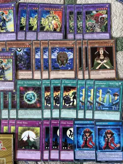 YuGiOh Jaden Elemental Hero Fusion Deck & Secret Rare Collection + Game Mat - Image 4
