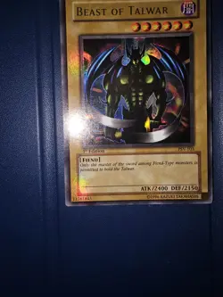 Beast of Talwar PSV-103 Ultra Rare Yu-Gi-Oh Card 1st Edition LP - Image 3
