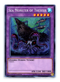 Sea Monster of Theseus - MP17-EN231 - Secret Rare - 1st Edition - Yugioh - Image 1