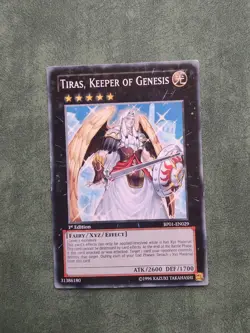 Yu-Gi-Oh! Tiras, Guardian of Creation BP01-EN029 1st STARFOIL - Image 1