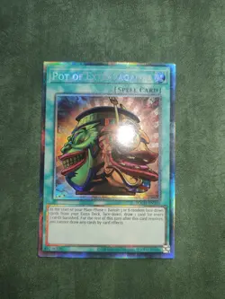 YuGiOh! Pot of Extravagance TOCH-EN059 Collectors Rare - Image 1