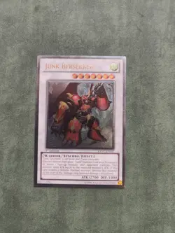 Yugioh TCG Junk Berserker EXVC-EN037 Ultimate Rare 1st Edition LP-MP - Image 1