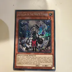 YuGiOh Astellar of the White Forest MP25-EN079 Secret Rare Englisch Neu 1st Nm - Image 1