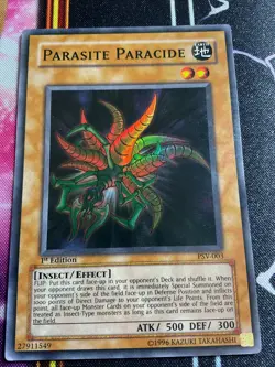 Yu-Gi-Oh Parasite Paracide PSV-003 1st Edition VLP - Image 1