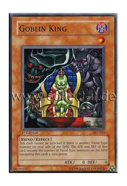 Yugioh - AST-031 - Goblin King - 1st Edition English - Image 1