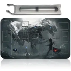 Yugioh Playmat With Card Zones Yugioh Mouse pad Playmat of Yugioh TCG - Image 1