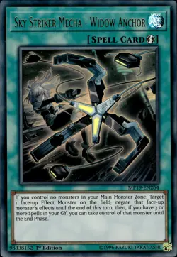 Sky Striker Mecha - Widow Anchor - Ultra Rare 1st Ed. MP19-EN264 - LP - YuGiOh - Image 1
