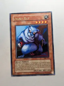 Giant Rat - SRL-079 - Rare - Unlimited Edition NM YuGiOh! Spell Ruler - Image 1