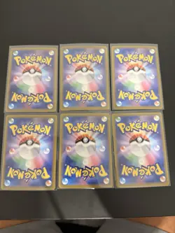 Terastal Festival Eeveelution bundle X6 Cards - Pokemon TCG - Mint - Pack Fresh - Image 2