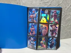 Binder Komplett Waifu Card Goddess Story 360 Holo Card TCG Rias, C18, Eve, Cammy - Image 1