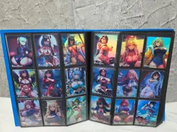 Binder Komplett Waifu Card Goddess Story 360 Holo Card TCG Rias, C18, Eve, Cammy - Image 5