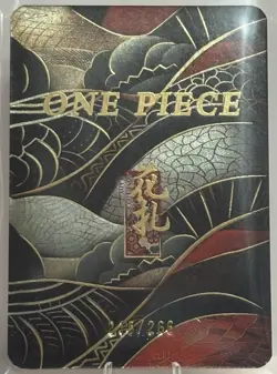 One Piece Anime Sexy Waifu Nami Card, Limited Edition, Serial 215/266! ?? - Image 2